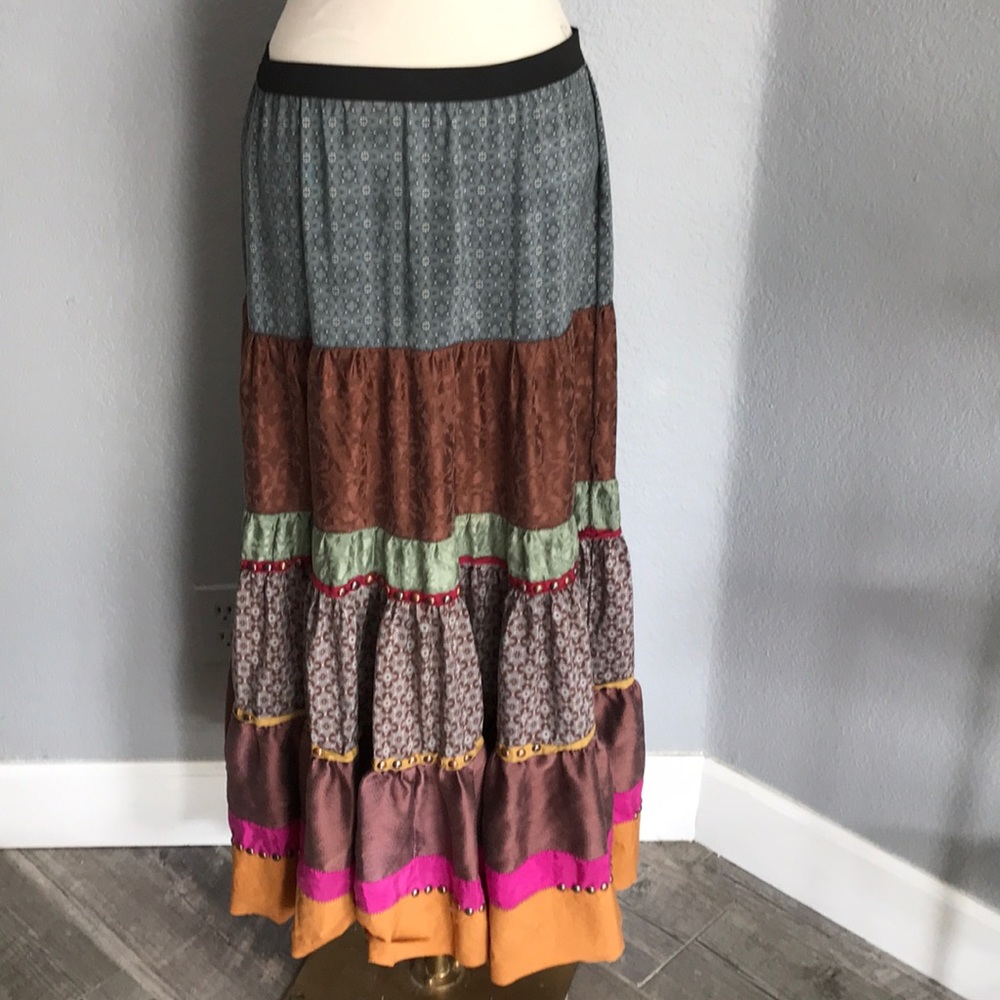 Silk skirt - A13